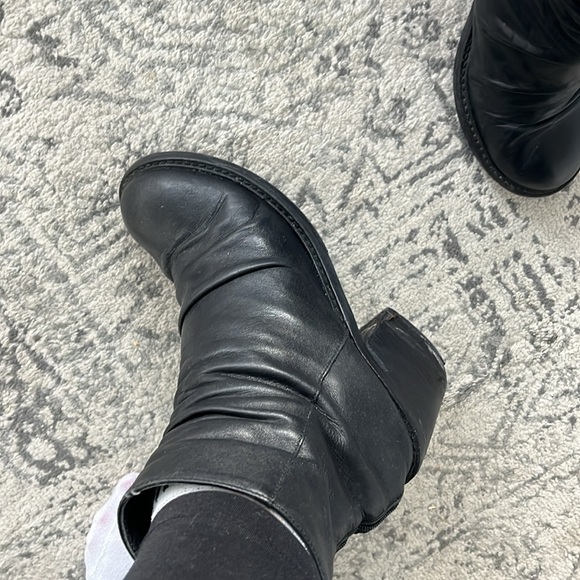 90s style black ankle boots - Picture 8 of 8